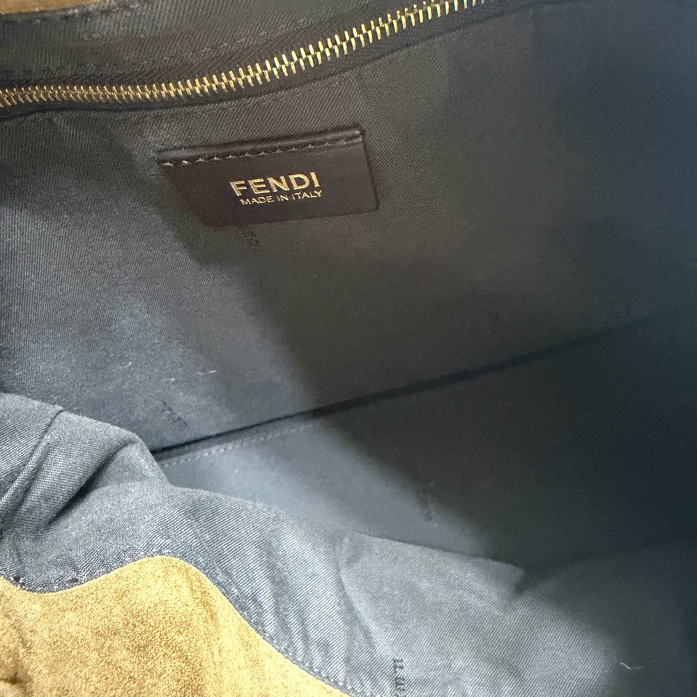 Authentic Fendi Pequin Striped Hobo Bag - Picture 5 of 9